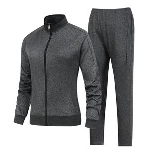 Top Supplier Lightweight Women Casual Solid <b>Tracksuits</b> 2 Piece Set With Zipper Fleece Breathable High Quality Custom Design - Product Image 2