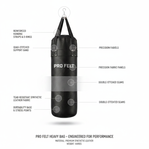 Sac de frappe suspendu personnalisé de marque propre, très demandé, pour la boxe, le MMA, le kickboxing, l'entraînement physique, équipement en cuir durable - Product Image 2