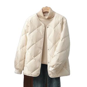 OEM Customized Logo Design Lightweight Polyester Jacket Breathable Waterproof Winter Coat <b>Sweater</b> Knitted Processed - Product Image 3