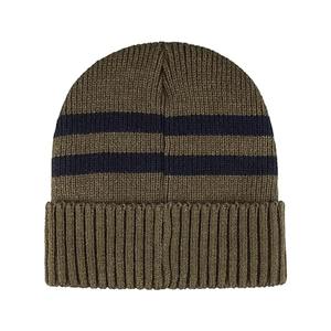 Chapeau en laine jacquard personnalisé avec logo, couleur unie, automne-hiver, haute qualité, pour homme et femme, bonnet chaud à revers pour unisexe - Product Image 1