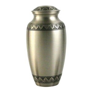 Urnes funéraires pour adultes en laiton de haute qualité avec motif d'oiseau en vol, finition en étain et couleur bleue, pour cendres humaines - Product Image 5