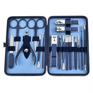 Professional Mini Manicure Pedicure Care <b>Set</b> Travel-friendly 4 1 Stainless Steel Grooming Kit <b>Nail</b> Clipper Single Personal Care - Product Image 1