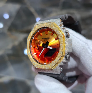 Reloj de Lujo Shreeji Jewels con Movimiento Automático Mecánico de Acero Inoxidable, Diamantes Naturales y Moissanita VVS de Alta Calidad, con Alarma GPS - Product Image 3