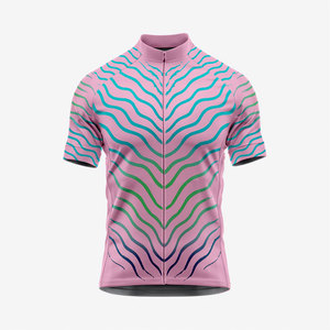 Fournisseur OEM – Nouvelle conception de maillot de cyclisme respirant pour homme, taille adulte, personnalisable, faible MOQ, avec salopette, pour le cyclisme en extérieur - Product Image 5