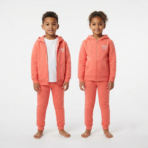 Conjunto de Sudadera con Capucha y Pantalones Deportivos para Niños, Diseño Moderno de Dos Piezas, Estilo Urbano, Fabricante OEM ODM - Product Image 1