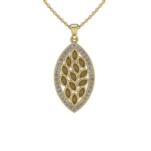 Pendentif breloque à sertissage vierge en argent sterling 925, forme marquise 16x28mm, avec sertissage pour zircon cubique 1.5mm, pour remplissage de résine DIY lait maternel, composants de bijoux - Product Image 1