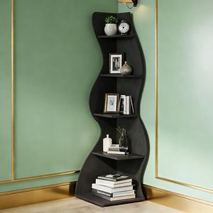 Libreria Angolare Moderna da Parete, Design Elegante e Contemporaneo - Product Image 4