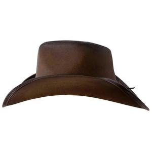 Wholesale Unisex Western Cowboy Straw Sun Hat Quality Leather Printed Pattern Bulk Cowgirl Hat - Product Image 3