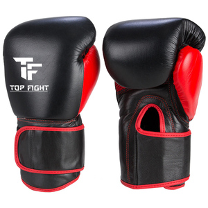 ถุงมือฝึกซ้อมพิมพ์ลายสำหรับการแข่งขัน MMA ถุงมือชกมวยสำหรับนักสู้ ถุงมือซ้อมหนัง PU - Product Image 4