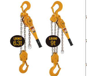 Polipasto de Cadena Manual KITO Lever Block L5, 0.8t-9t, Cadena Niquelada de Alta Resistencia, Hecho en Japón - Product Image 3