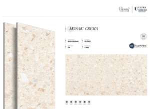 Losas de porcelana Elite Radiant Gloss de 800x1600, 1200x1800, 750x1500 mm desarrolladas para proyectos de construcción contemporánea de alta gama. - Product Image 3