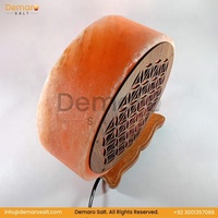 Vente en gros de lampes en sel rose de l'Himalaya naturel sculptées en 3D en forme de fleur personnalisées pour la décoration de la maison en provenance du Pakistan