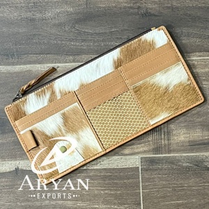 Low Price Stylish Handcrafted Genuine Cowhide Leather Car Sun Visor Organizer with Mesh Pocket & <b>Document</b> <b>Holder</b> for Vehicle - Product Image 1