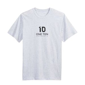 Camiseta Unisex Gris Jaspeado 100% Algodón 180g Oversize Cuello Redondo Manga Corta Casual Lisa para Impresión al por Mayor OEM - Product Image 4