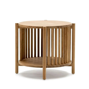 Mesa de Noche Plegable de Madera Maciza de Primera Calidad con Amplio Espacio de Almacenamiento, Diseño Moderno para el Hogar, Hotel, Dormitorio y Comedor - Product Image 5