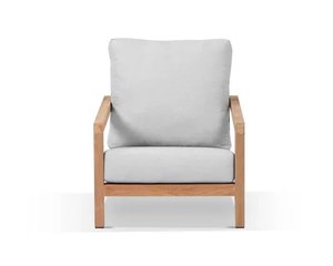 Muebles de Sofá de Madera de Teca para Exteriores con Cojín Resistente al Sol para Uso Comercial en Hoteles, Villas y Resorts - Product Image 2