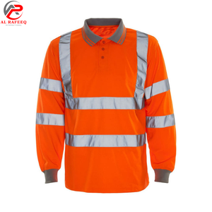 Camisetas Polo Unisex de Poliéster Reflectante de Alta Visibilidad con Logotipo Personalizado para Trabajos de Construcción 2026 - Product Image 6