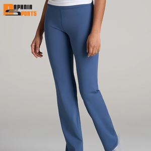 กางเกงขาบานเอวสูงสำหรับผู้หญิงกางเกงฟิตเนสวิ่งโยคะ - Product Image 4