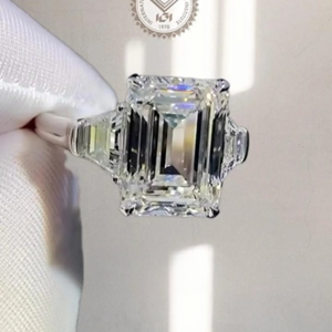 Anillo de Compromiso de Oro Amarillo de 14K con Diamante Cultivado en Laboratorio de 8 Quilates con Certificado IGI, Joyería de Lujo para Novia, Regalo de Boda - Product Image 1