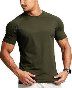 Camiseta Deportiva para Hombre con Logotipo Personalizado al por Mayor, de Secado Rápido, Anti-Sudor, Transpirable, para Gimnasio, Fitness, Running y Entrenamiento - Product Image 1