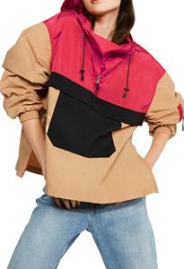 <b>Women</b> Nylon Windbreaker <b>Jacket</b> Plus Size Pullover Custom Casual Hooded Sports <b>Lightweight</b> Waterproof <b>Women</b> Windbreaker <b>Jacket</b> - Product Image 6