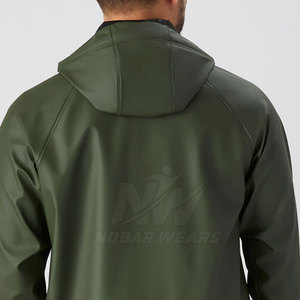 <b>Men</b> <b>Rain</b> <b>Jackets</b> <b>Lightweight</b> Waterproof Breathable Outdoor Fishing Camping Hiking Wind Resistant Utility Wear - Product Image 4