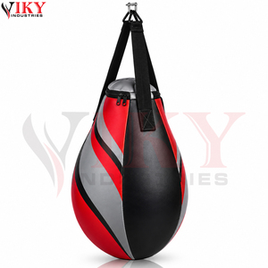 Sac de frappe lourd suspendu en forme de goutte d'eau pour MMA et boxe, en cuir synthétique, pour entraînement de frappe, équipement de fitness, fournisseur OEM - Product Image 3