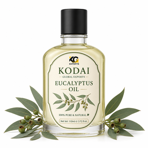 Aceite de Eucalipto de Tamil Nadu de Kodai Global Export, Aceite Esencial 100% Puro y Natural, Multifuncional, Nutritivo para el Cuidado del Cabello y el Cuerpo - Product Image 1
