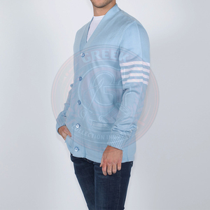 Suéter de Punto Acrílico para Hermandades y Fraternidades, Cuello en V, Manga Larga, Logotipo Bordado Griego, Ropa Universitaria para Hombre y Mujer - Product Image 6
