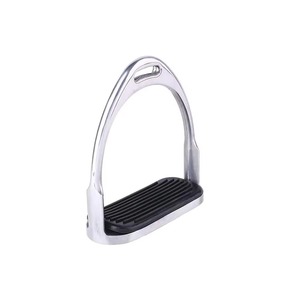 Équipement d'équitation en acier inoxydable en gros : Étriers de saut anglais de sécurité, confortables, à base large et avec coussinets supplémentaires - Product Image 2