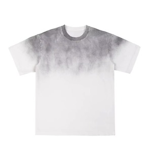 Camiseta Blanca 100% Algodón con Lavado Desgastado, Servicio OEM de Fabricante al por Mayor, Logotipo Personalizado, Impresión Personalizada, Bordado, Ropa para Pedidos al por Mayor - Product Image 1