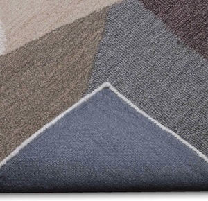 Hand Tufted Abstract Wool <b>Rug</b> | Modern Geometric Area Carpet | Contemporary Artistic Living Room Bedroom Home Decor Medium <b>Rug</b> - Product Image 4