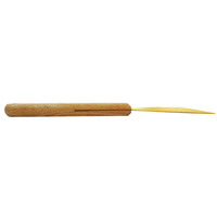 Grattoir en laiton avec manche en bois, outil artistique sans étincelles pour usage artisanal
