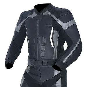 Premium Pakistan Made Motorbike Leather Suit Two Piece Custom Design Breathable <b>Waterproof</b> Full Sleeve Men Women Summer Winter - Product Image 3