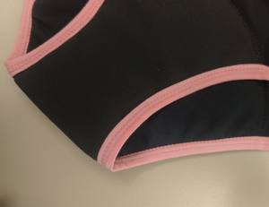 Ropa interior reutilizable para mujer, talla grande, diseño liso, para uso diario, cintura semialta, 100% algodón, tipo hipster, en oferta. - Product Image 5