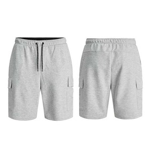 Pantalones Cortos de Algodón para Hombre, Estilo Urbano, con Cintura Elástica, Logotipo Personalizado, Lisos, Deportivos, de Felpa - Product Image 5