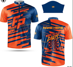 เสื้อเบสบอลสั่งทำพิเศษ คอซิป 1/4  แบบพิมพ์ลายด้วยความร้อน  ต้านเชื้อแบคทีเรีย แห้งเร็ว ระบายอากาศได้ดี เสื้อกีฬาสำหรับทุกเพศ 100% - Product Image 4