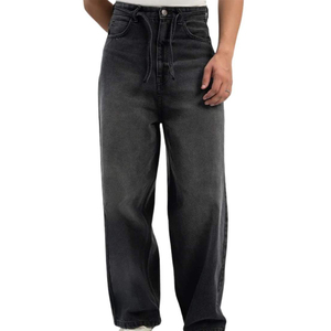 Pantalons en jean pour hommes sur mesure, jeans de travail en denim délavé pour les marques de vêtements américaines, fournisseur en gros de marques privées - Product Image 2