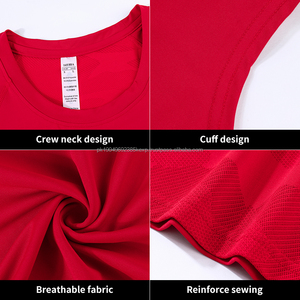 Camiseta Deportiva sin Mangas de Secado Rápido para Hombre, con Estampado en la Espalda, Chaleco de Gimnasio, Camiseta sin Mangas para Entrenamiento - Product Image 6