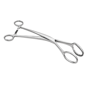 Pinzas Elevadoras Uterinas de Acero ARISTON INTERNATIONAL para Cirugía Ginecológica - Instrumento Manual con Certificación CE para Manipulación Precisa del Útero - Product Image 3