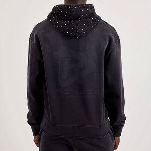 2026 New Arrival Premium Quality <b>Rhinestone</b> <b>Hoodies</b> Casual Wear Breathable <b>Rhinestone</b> <b>Hoodies</b> For Adult Sale - Product Image 2