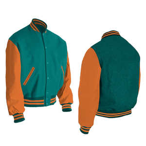 Veste de baseball rétro vintage unisexe, veste varsity courte pour hommes, logo personnalisé brodé en chenille, veste varsity rétro pour hommes - Product Image 6