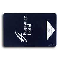 Carte de contrôle d'accès en PVC imprimée personnalisée fréquence 13.56MHz avec interface de communication RFID puce 1K carte en plastique vierge