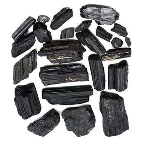 Pierre brute de tourmaline noire naturelle, spécimen minéral brut - Marque MOIN AGATE, fournisseur en gros de décoration Feng Shui pour la maison - Product Image 3