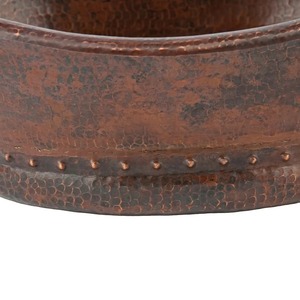 Transformez votre maison avec un évier en cuivre de qualité supérieure offrant une durabilité exceptionnelle et un attrait intemporel. Achetez directement auprès du fournisseur. - Product Image 5