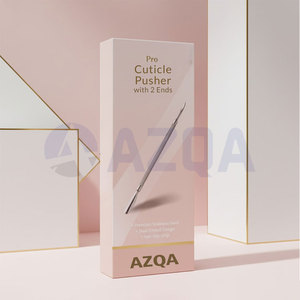 Professional Stainless Steel Cuticle Pusher Dual End Nail Cleaner <b>Tool</b> for Manicure <b>Pedicure</b> and Nail Care - Product Image 5