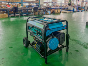 3kW에서 8kW 10kVA 휴대용 듀얼 연료 발전기 가솔린 LPG 전원 백업 무소음 발전기 가정 및 야외용 - Product Image 4