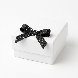 Cinta Grosgrain de 6mm con Puntos Blancos y Negros al por Mayor para Accesorios para el Cabello, Decoración de Fiestas, Embalaje de Regalos, Manualidades y Creación de Tarjetas - Product Image 4