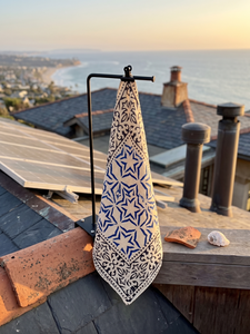 Pañuelo Cuadrado Artesanal Teñido a Mano con Estampado de Paisley, de Algodón, para la Cabeza, Estilo Boho, Multifuncional, para Hombre y Mujer, Estilo Indio - Product Image 2