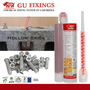 GOOD USE GU-500 Resina Epoxi Pura, Anclaje Químico 400/585ml, Alta Resistencia para Inyección en Hormigón, Mortero, Fijación Estructural de Alta Carga - Product Image 6